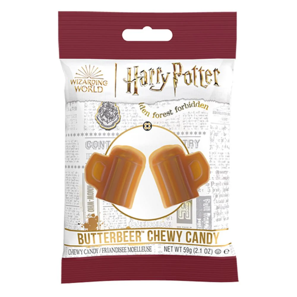 Harry Potter Butterbeer Chewy Candy, caramelle gommose al gusto di burrobirra da 59g