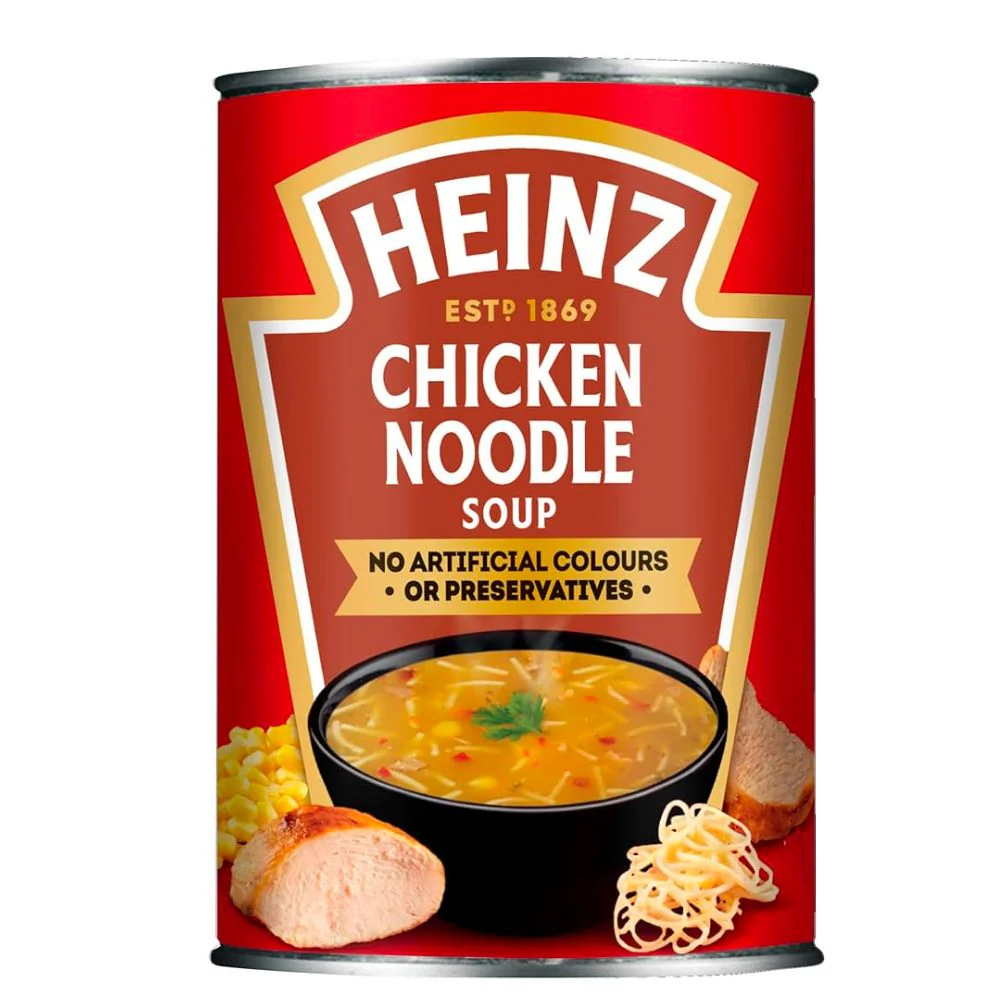Heinz Chicken Noodle Soup, noodles al gusto di pollo da 400g