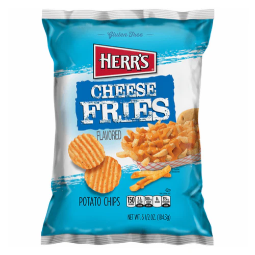Herr's Cheese Fries Potato Chips, patatine al formaggio da 185g