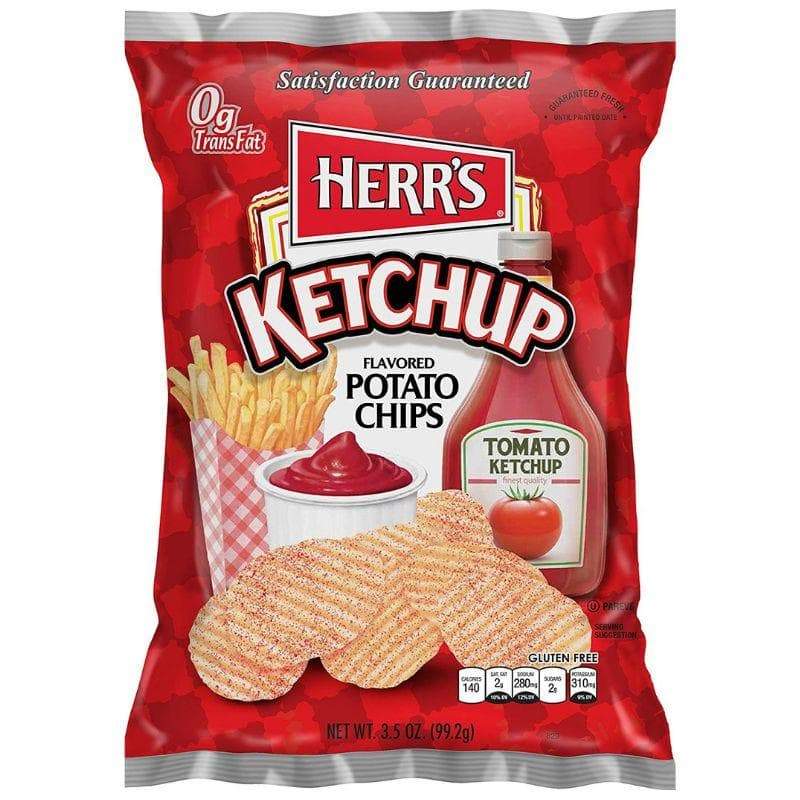 Herr's Ketchup Potato Chips, patatine al ketchup nel formato maxi