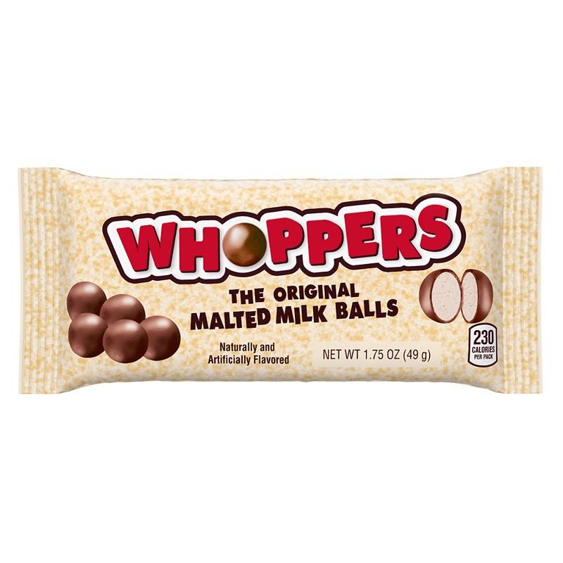 Whoppers The Original Malted Milk Balls, cioccolatini al latte da 49g