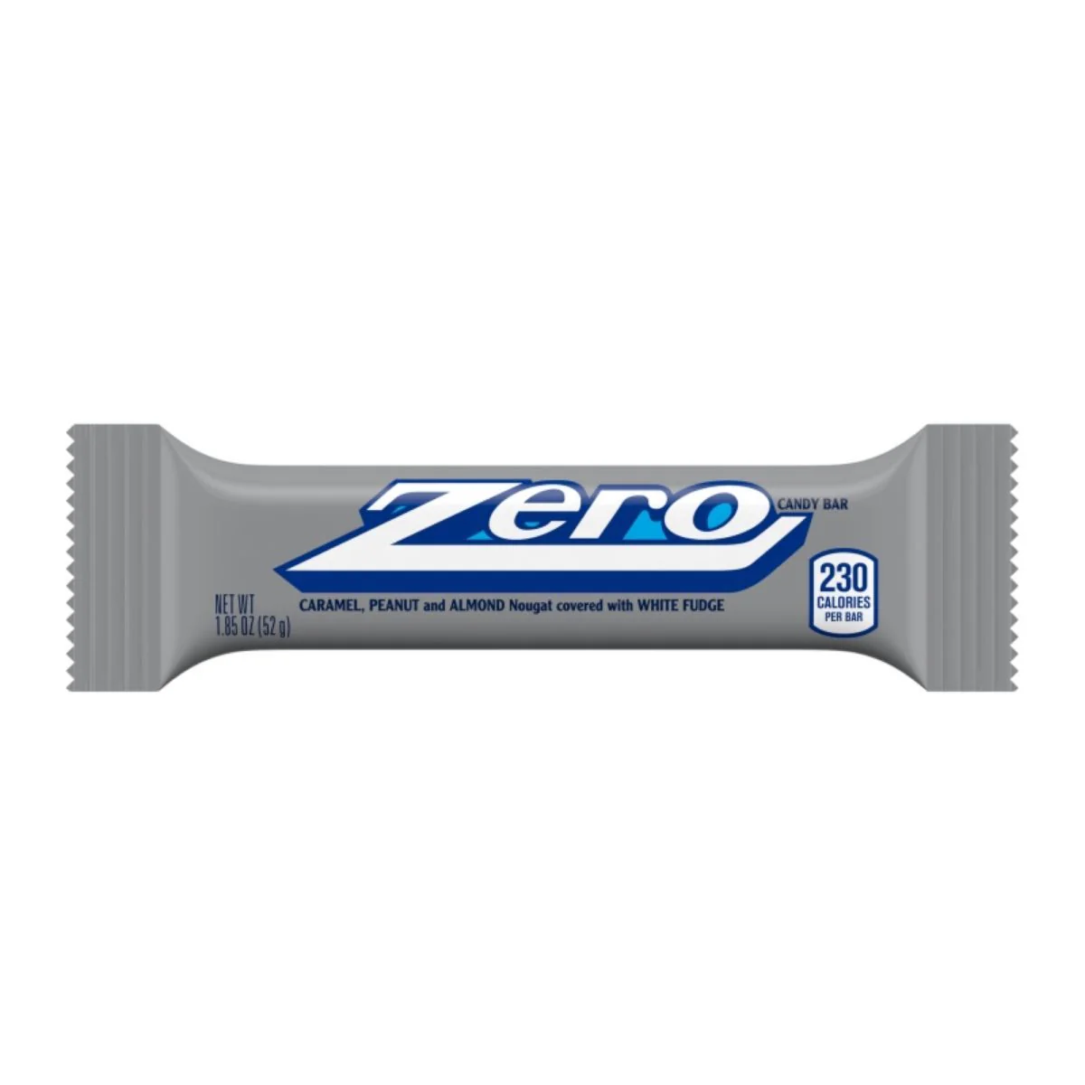 Hershey's Zero, barretta al cioccolato bianco con arachidi e mandorle da 52g