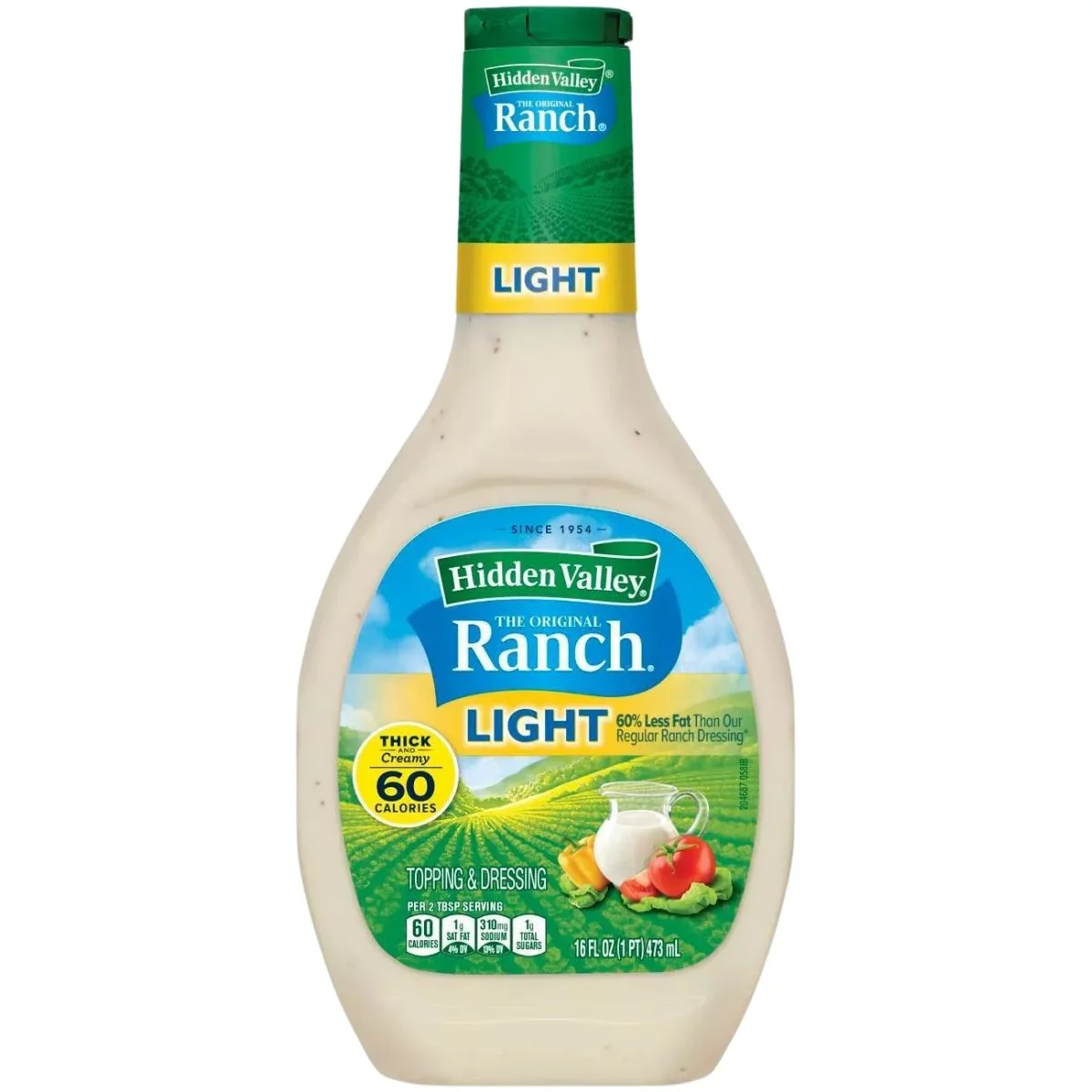 Hidden Valley The Original Ranch Light, salsa all'aglio da 473ml