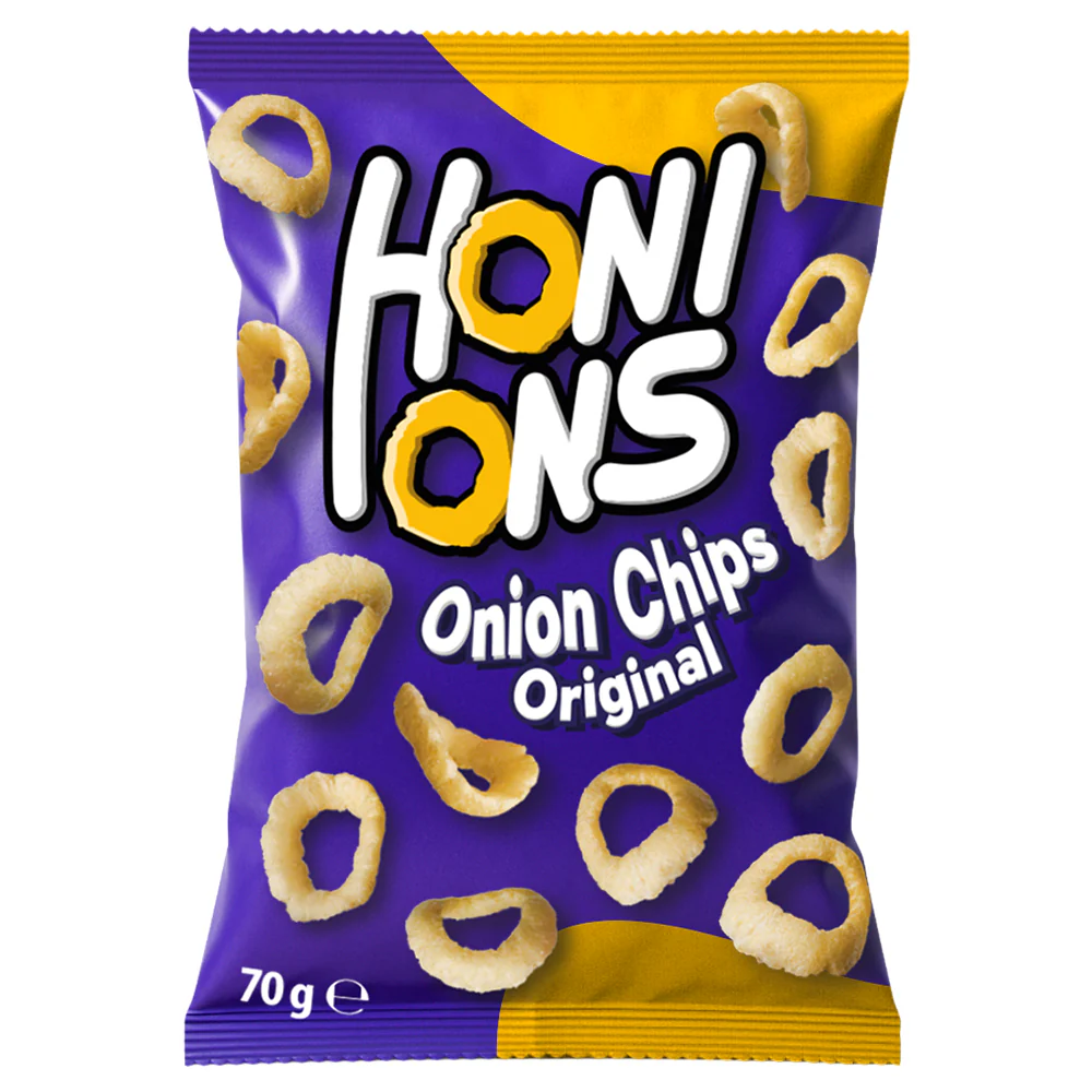 Honions Onion Rings, patatine alla cipolla da 70g