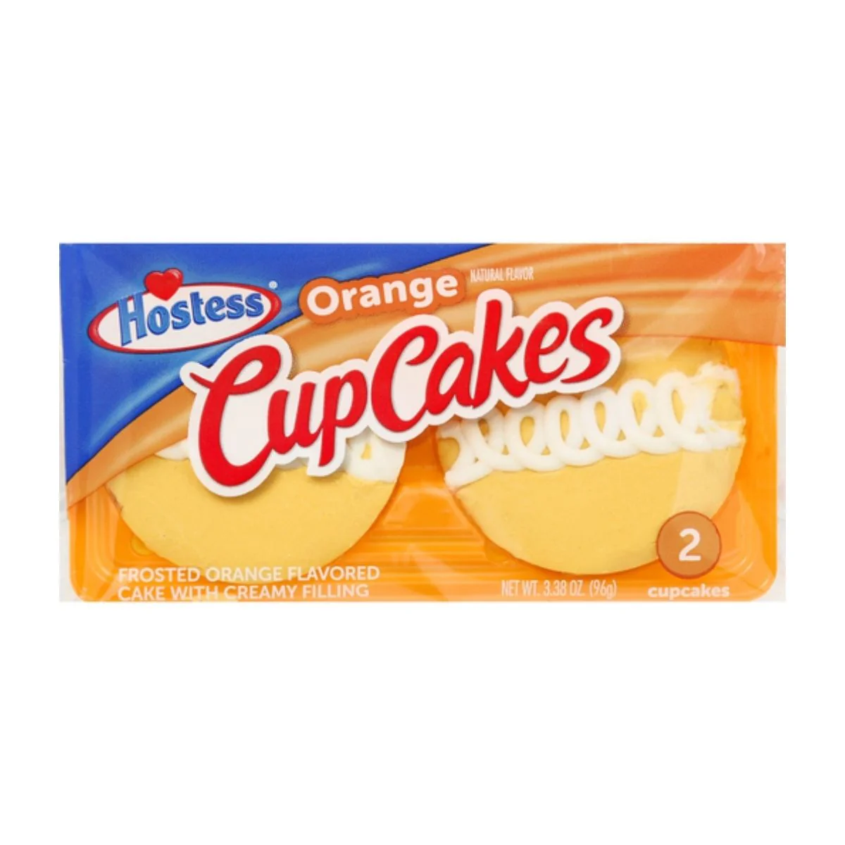 Hostess Cupcakes Orange, cupcakes all'arancia da 96g
