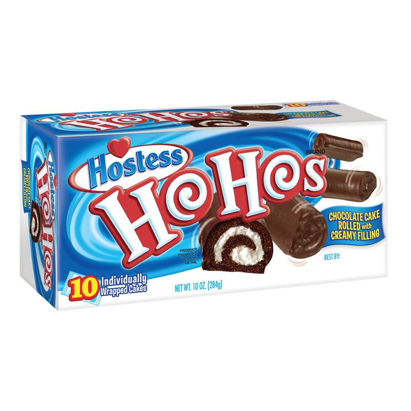 Hostess Ho Hos, girelle alla crema e cioccolato nel formato da 10 pezzi