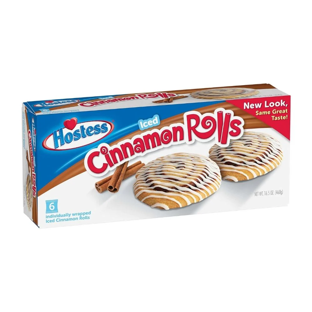 Hostess Iced Cinnamon Rolls, girelle alla cannella ricoperte da glassa da 468g