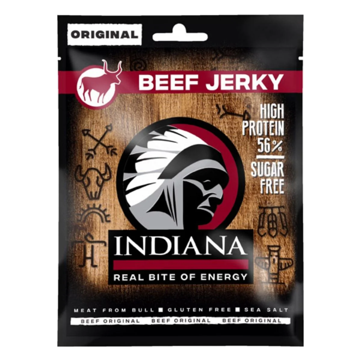 Indiana Beef Jerky, carne essiccata da 25g