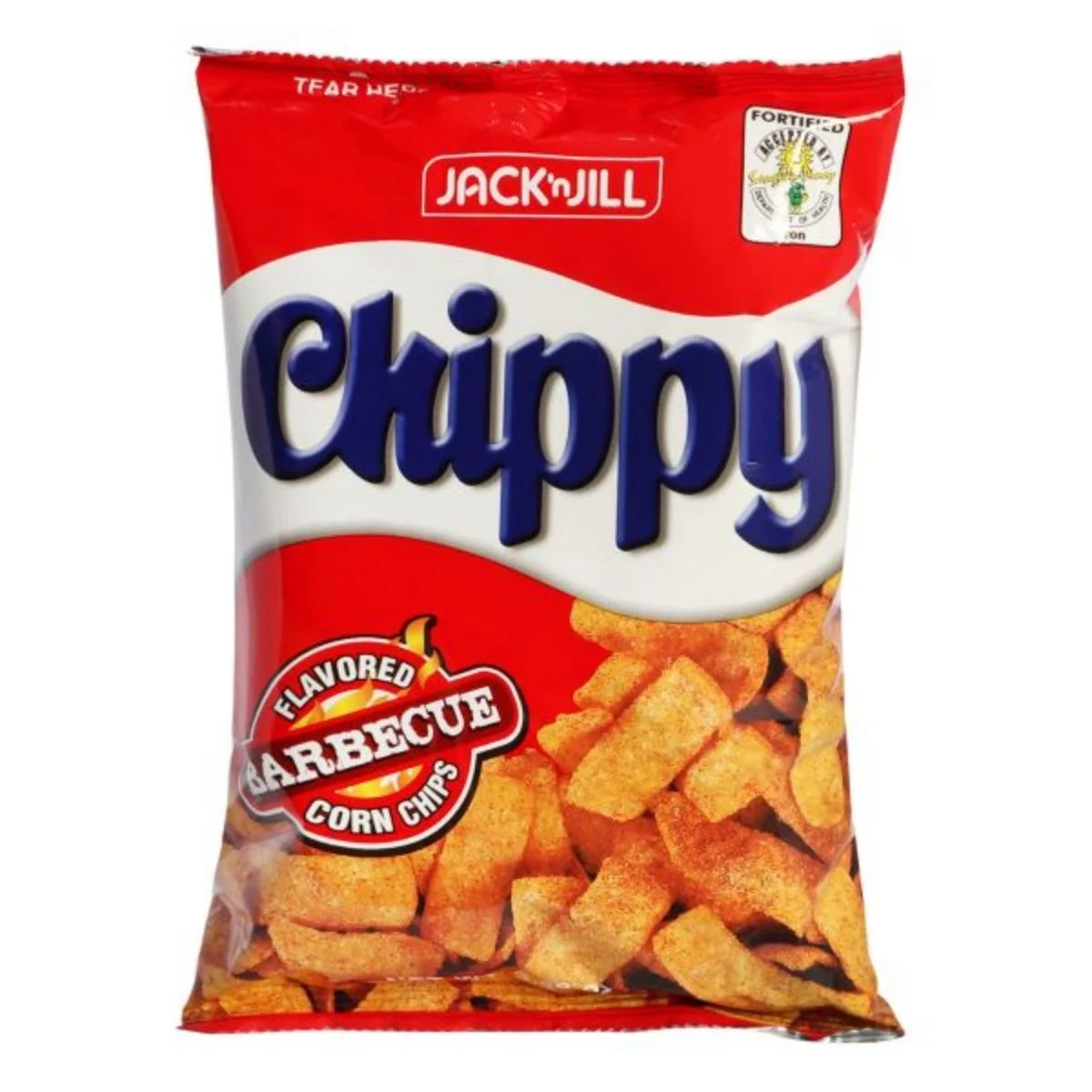 Jack'n Jill Chippy Barbecue Corn Chips, patatine al barbecue da 110g