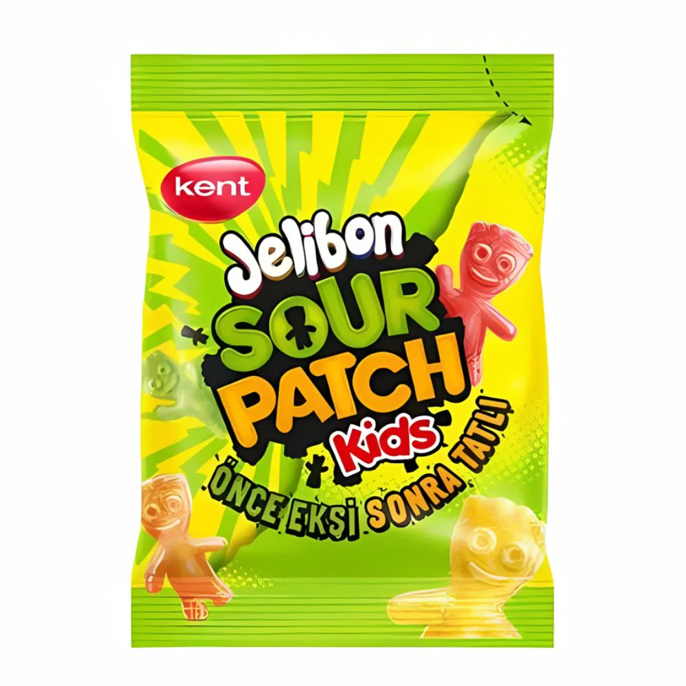 Jelibon Sour Patch Kids, caramelle gommose aspre da 40g