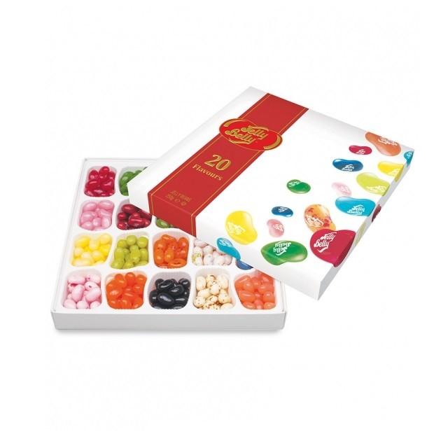 Jelly Belly 20 Flavours Confezione Regalo, caramelle alla frutta nel formato maxi