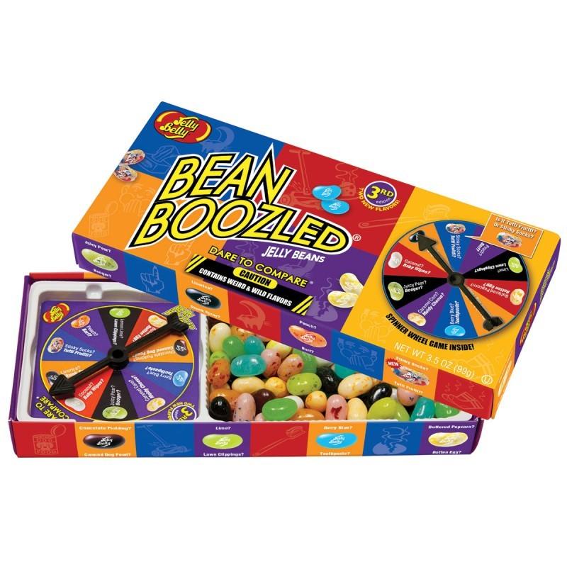 Jelly Belly Bean Boozled Jelly Beans Dare To Compare, roulette di caramelle alla frutta da 100g