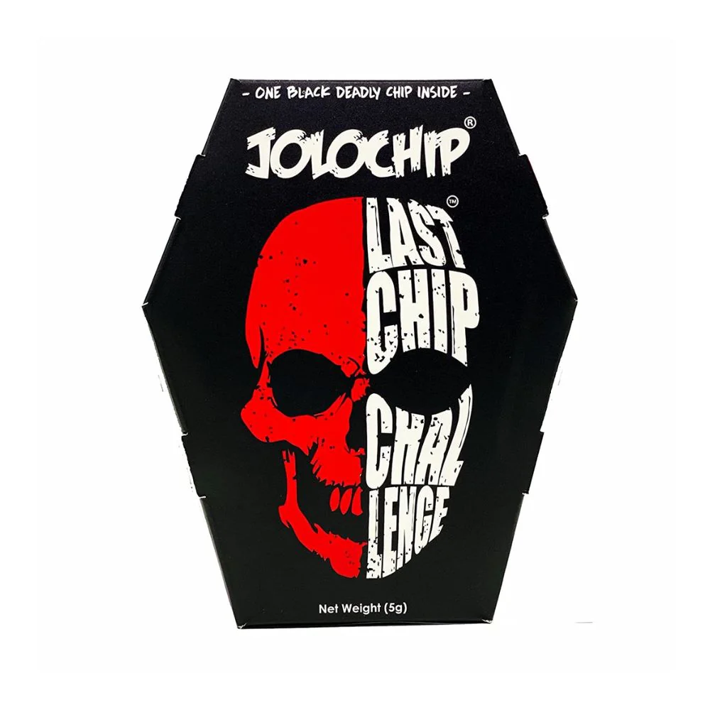 JoloChips Last Chips Challenge, patatina singola piccante da 5g