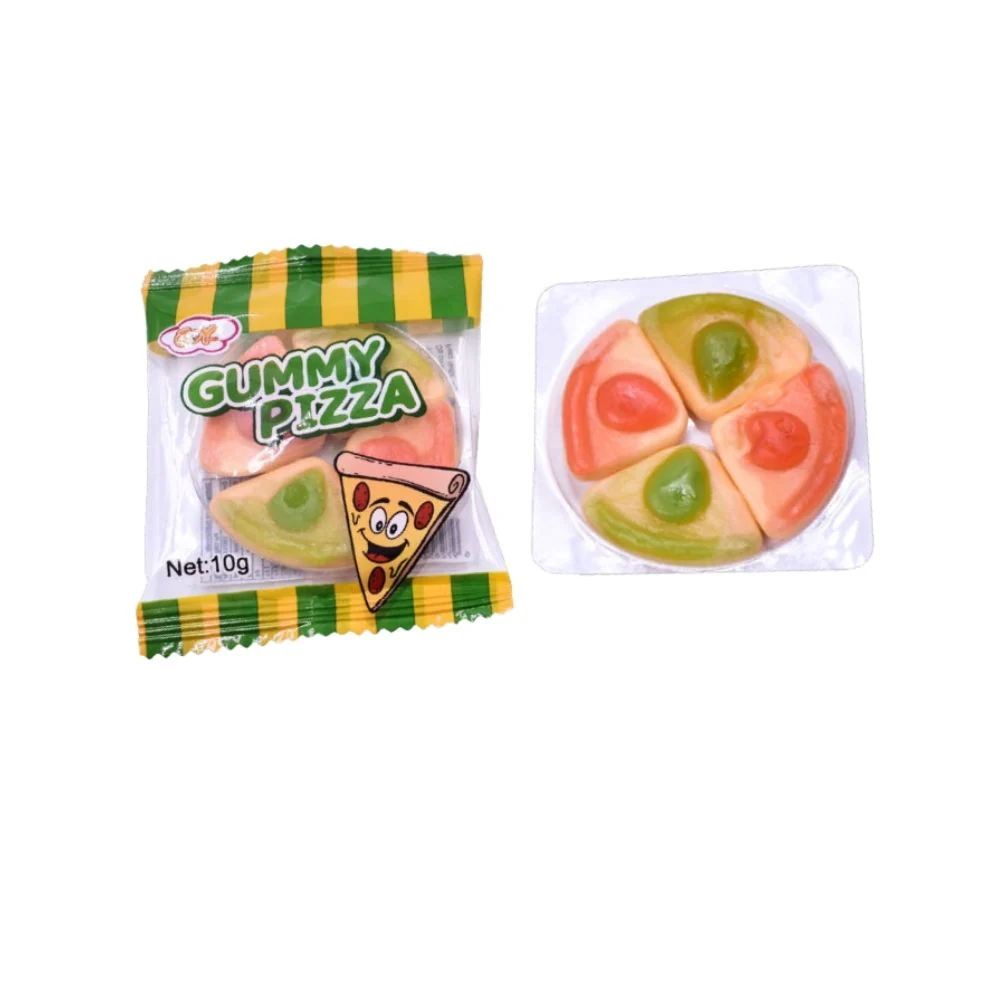 Joy Gummy Pizza, caramella gommosa alla frutta a forma di pizza da 10g