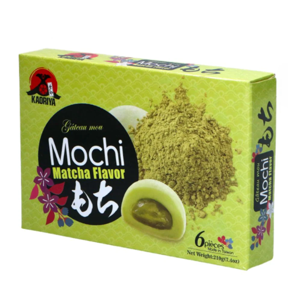 Kaoriya Mochi Matcha, mochi al gusto matcha da 210g