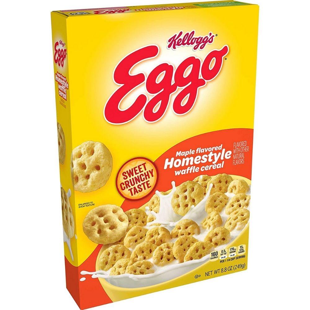 Kellogg's Eggo Waffle, cereali al gusto di waffle da 249g
