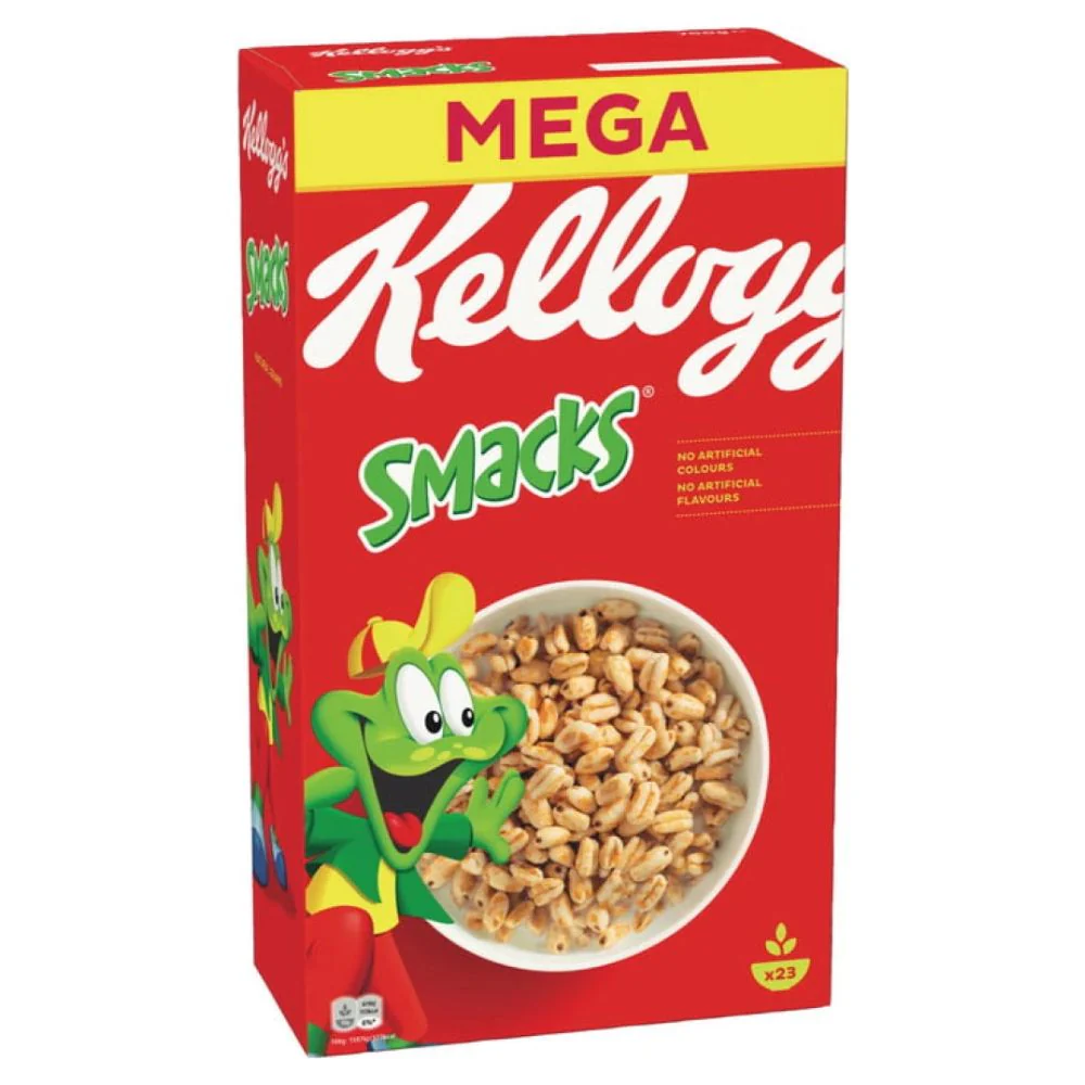 Kellogg's Smacks, cereali con frumento da 700g