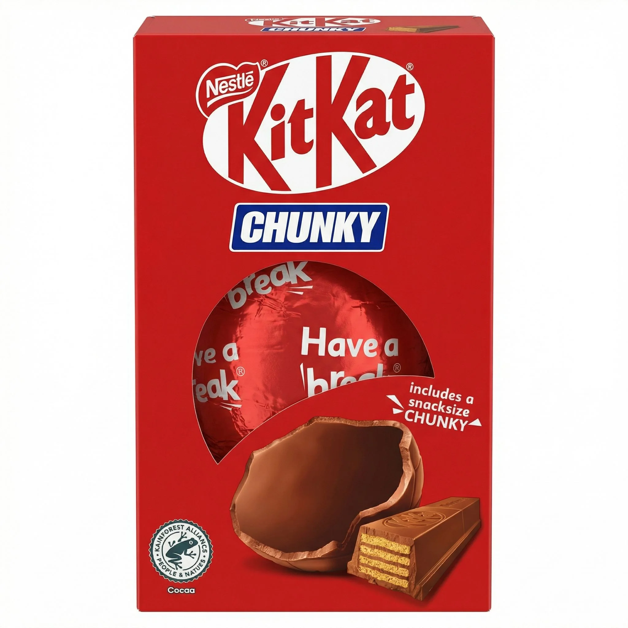 Kit Kat Chunky Egg, uovo di cioccolato al latte da 110g
