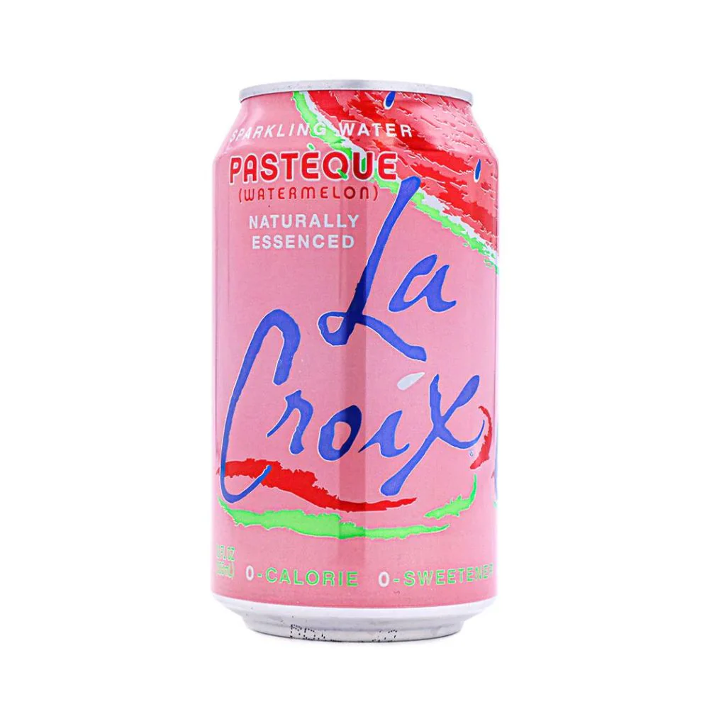 La Croix Pasteque Watermelon, bevanda al gusto d'anguria da 355ml