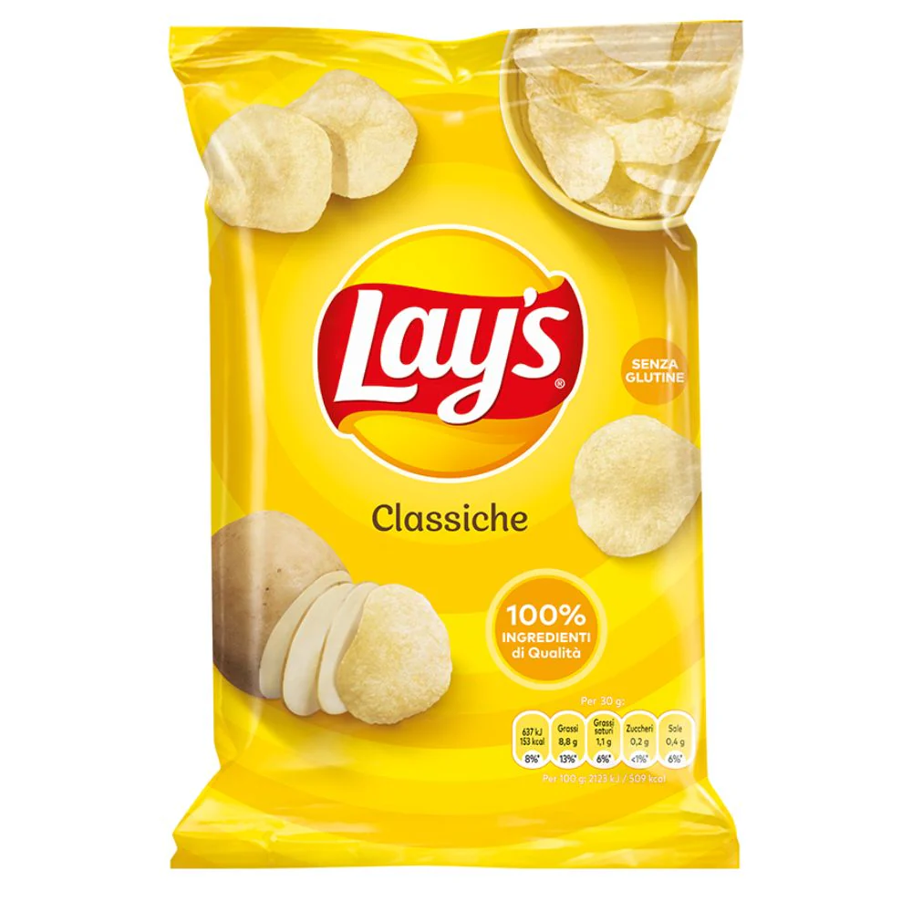 Lay's Classiche, patatine fritte da 44g