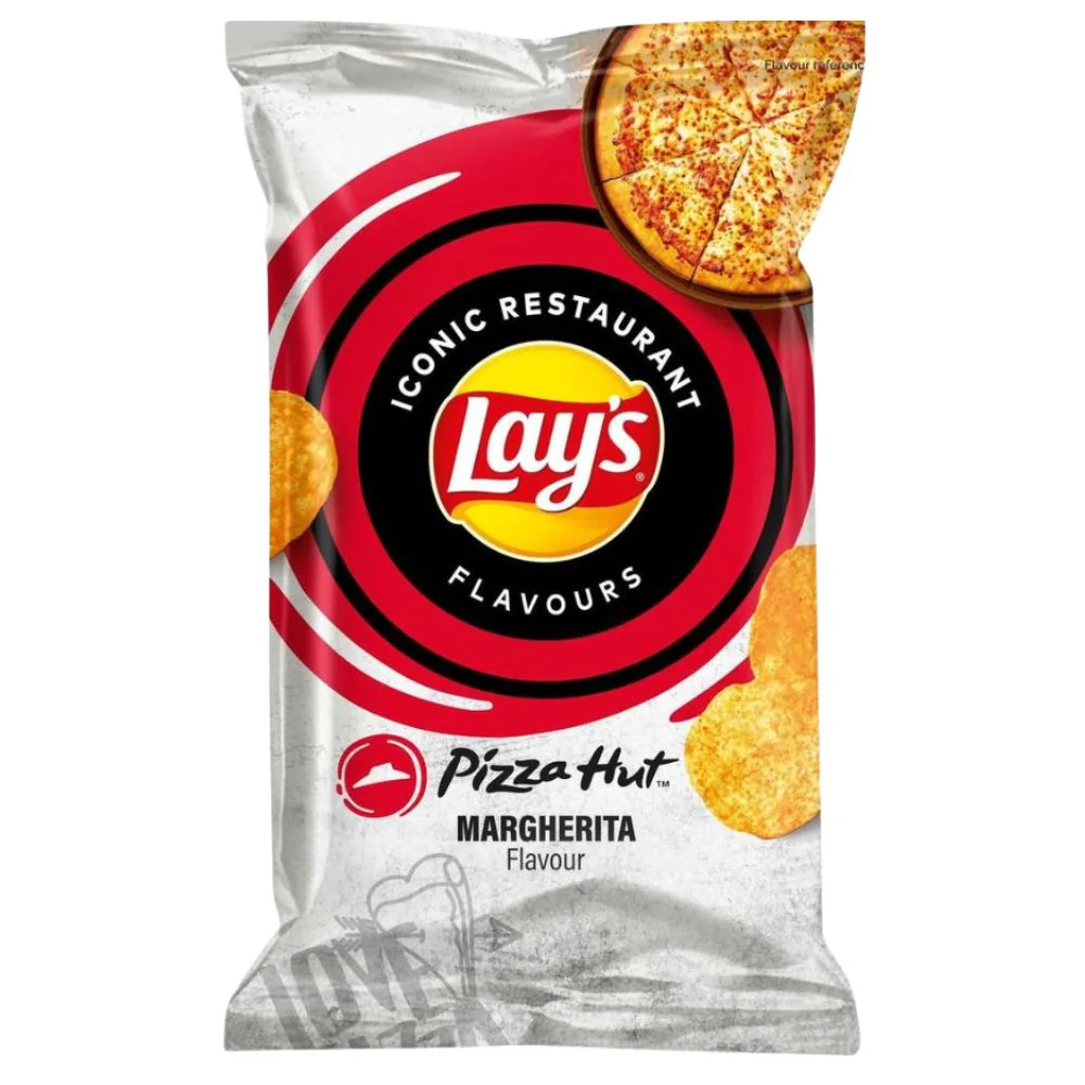 Lay's Pizza Hut Margherita, patatine al gusto pizza da 150g