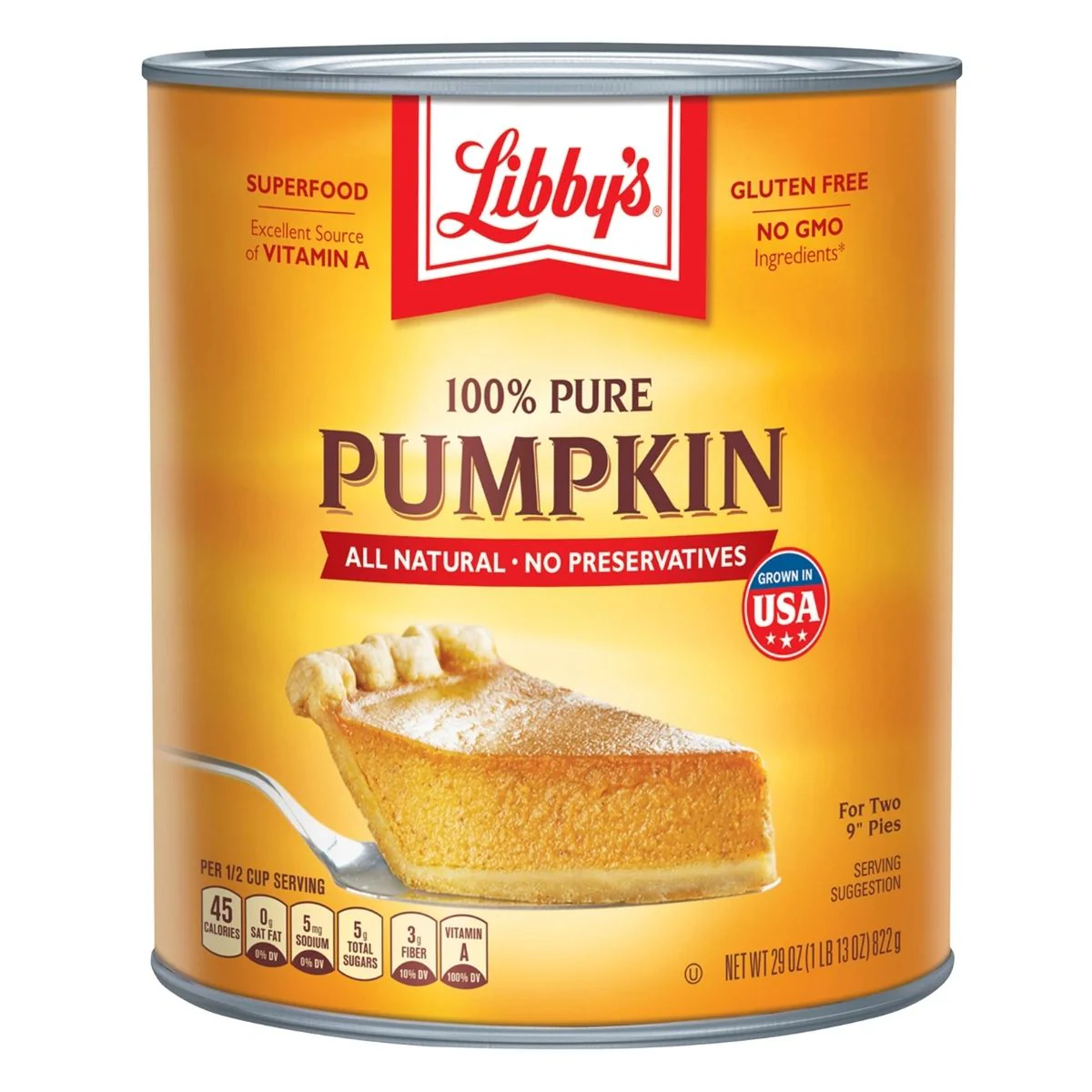 Libby's Pumpkin, purea di zucca da 822g