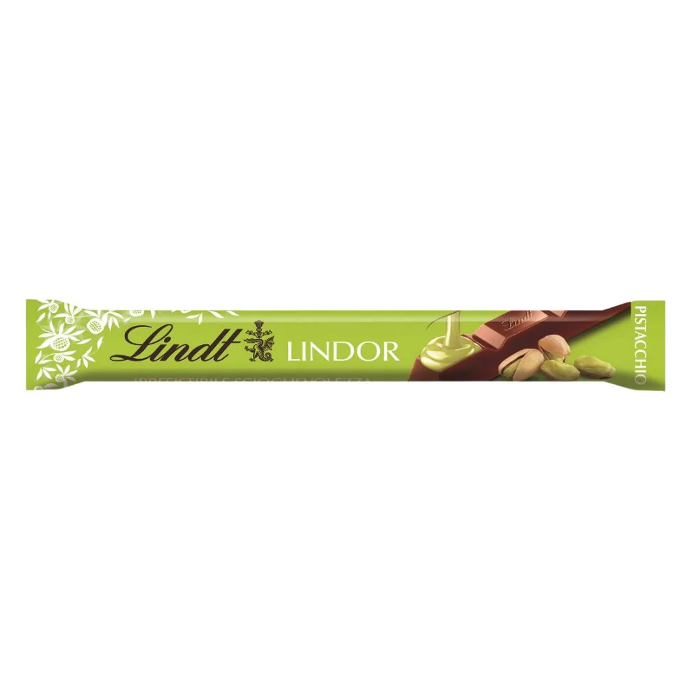 Lindt Lindor Pistacchio, cioccolato al latte con morbido ripieno al pistacchio da 38g