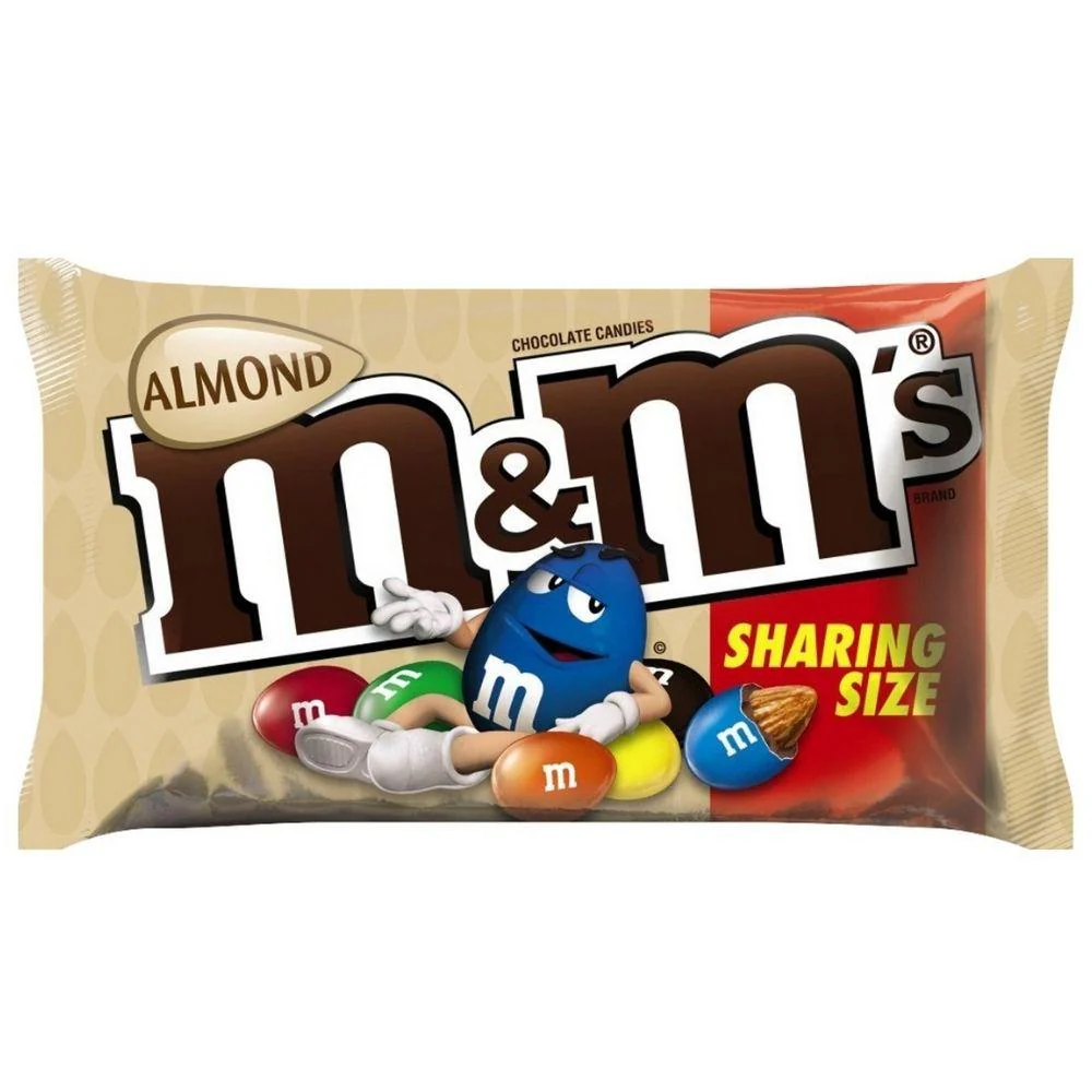 M&M's Almond Sharing Size, m&m's alle mandorle da 80g