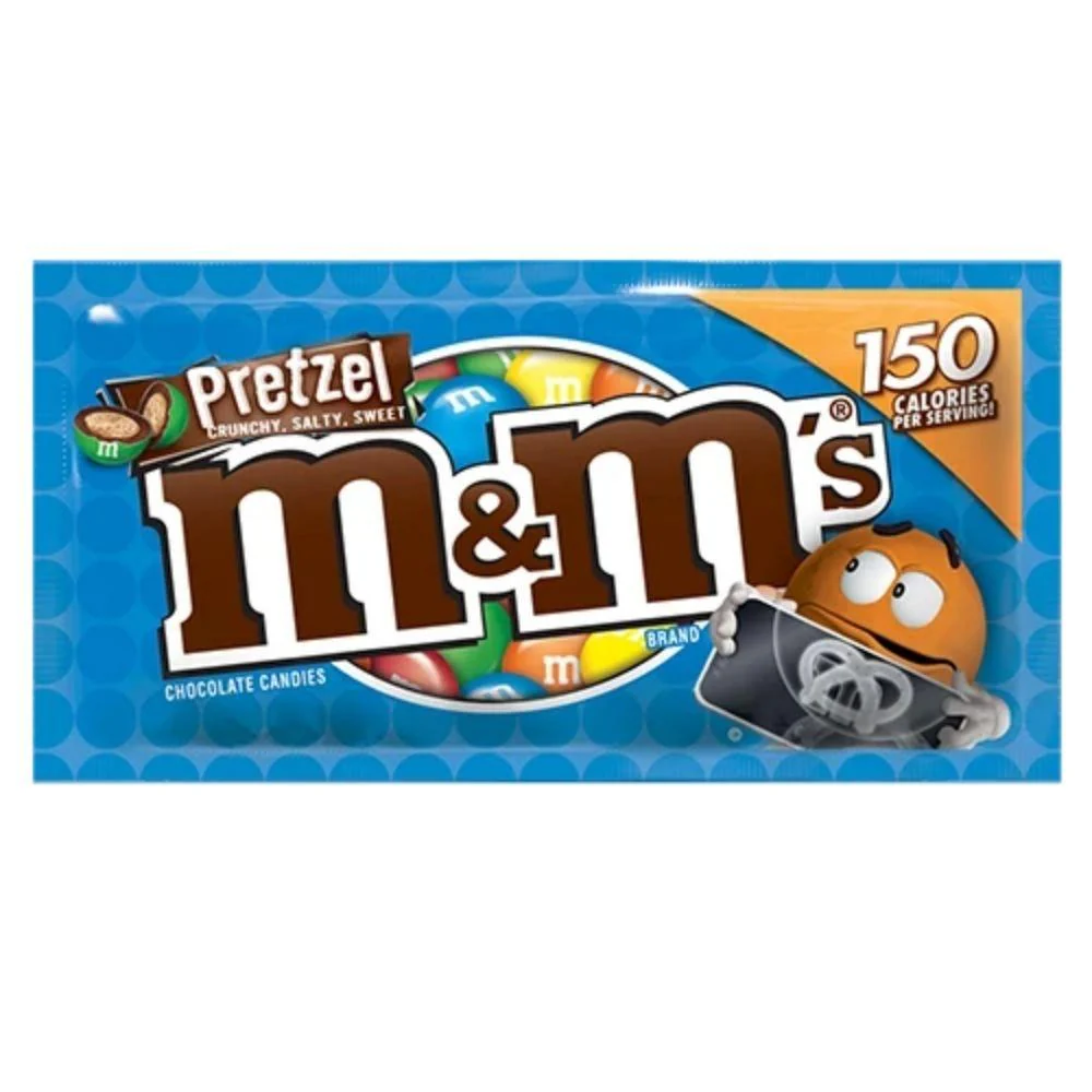M&M's Pretzel, m&m's con pretzel da 32.3g
