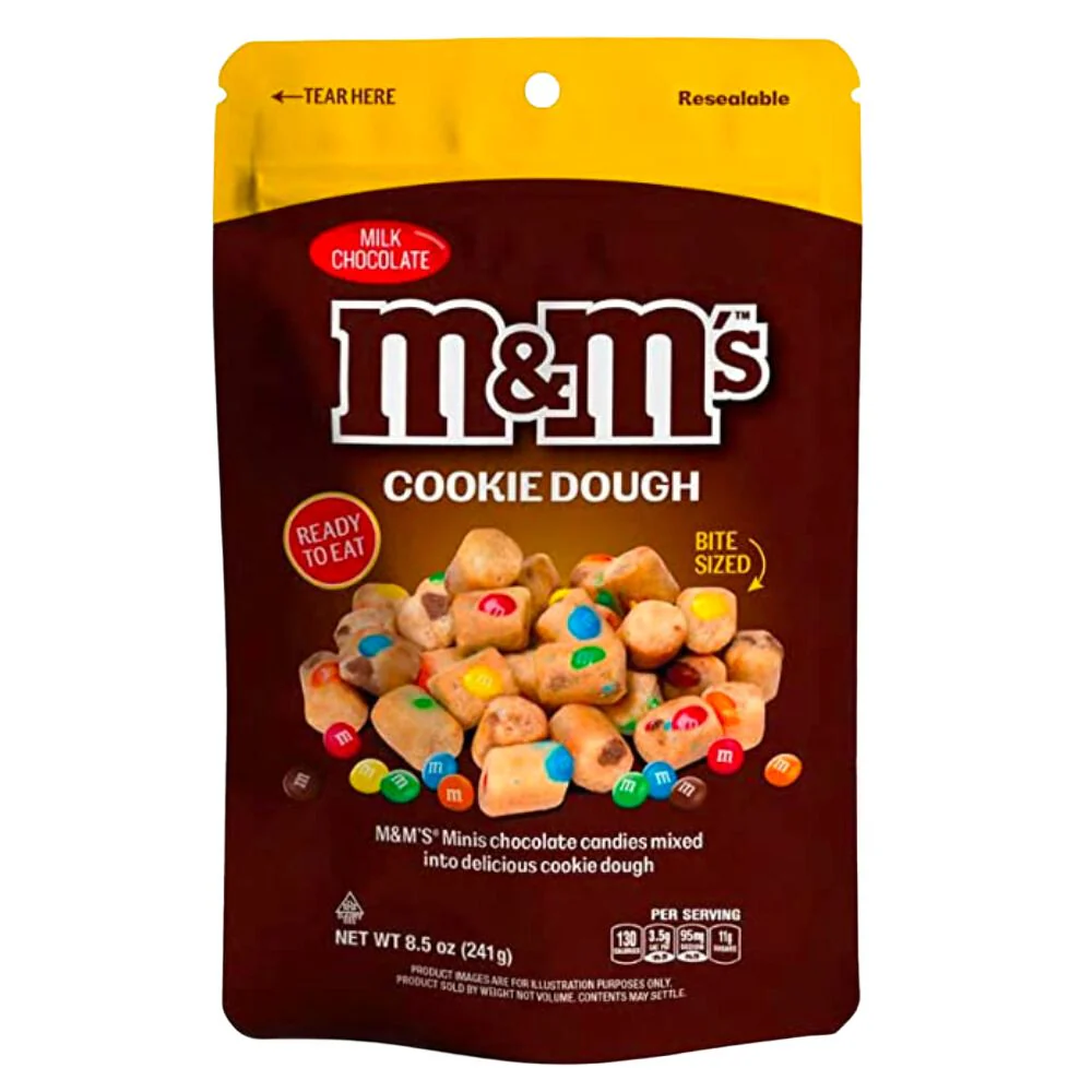 M&M's Taste Of Nature Cookie Dough, biscottini al gusto M&M's da 241g