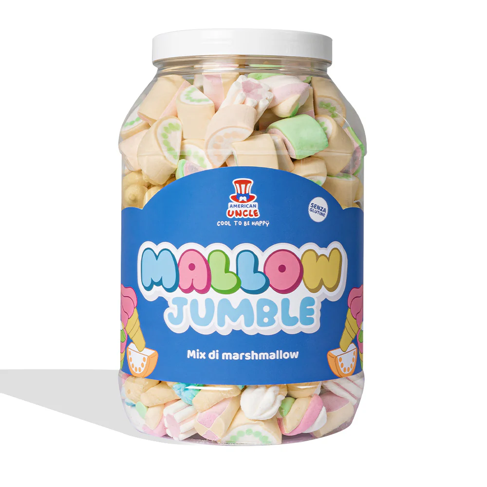 Mallow Jumble, barattolo di marshmallow da comporre con i tuoi gusti preferiti