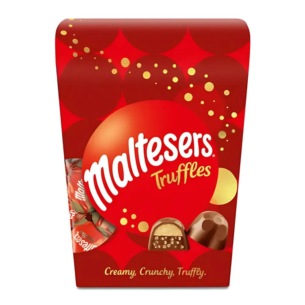 Maltesers Truffles, cioccolato al latte con un ripieno di malto, cioccolato e pezzi di miele da 336g