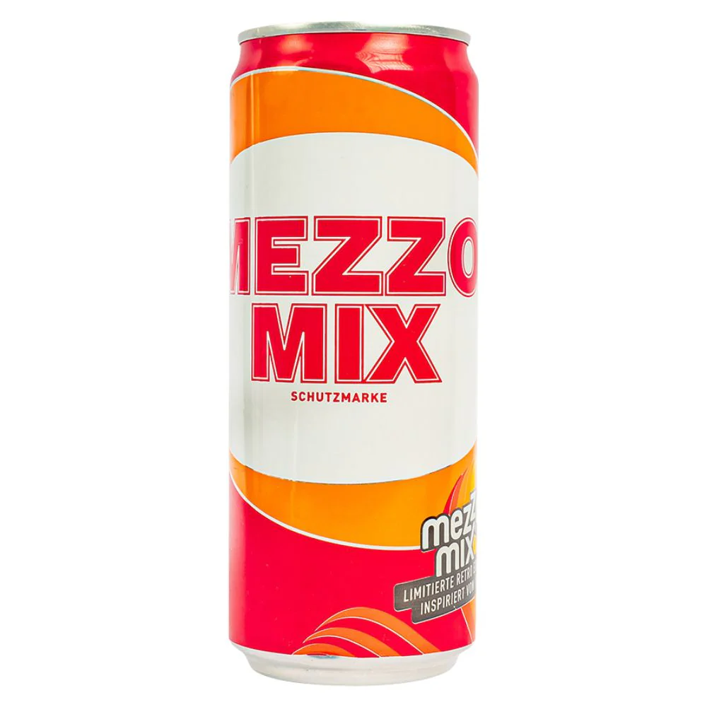 Mezzo Mix, bevanda analcolica al gusto di arancia e cola da 330ml