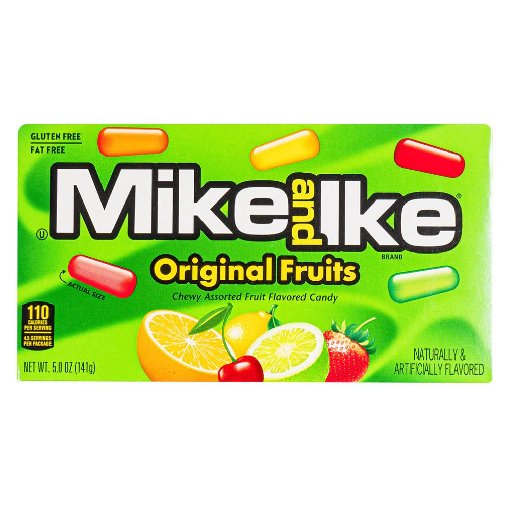 Mike and Ike Original Fruits, caramelle alla frutta da 141g