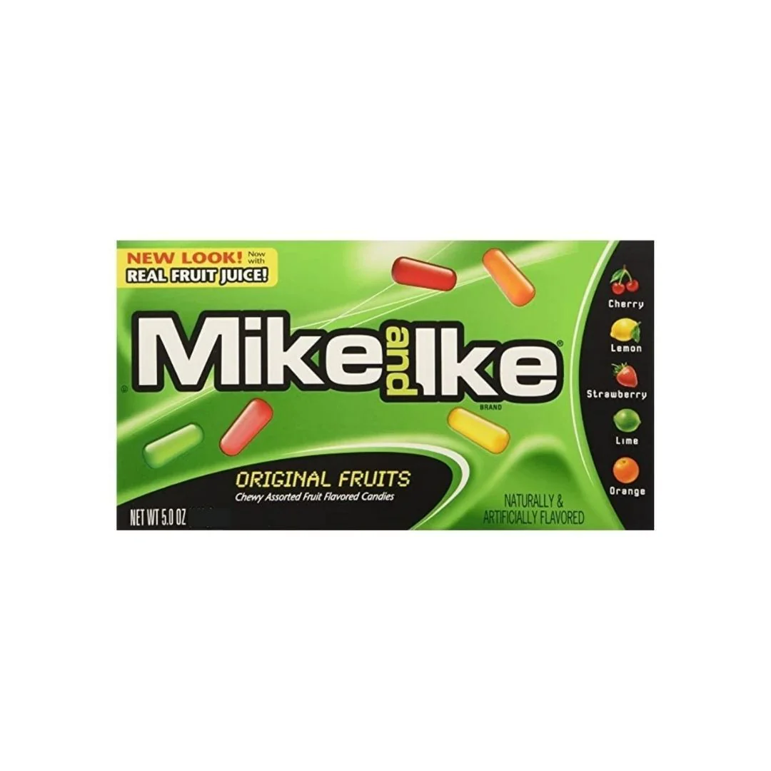 Mike and Ike Original Fruits, caramelle alla frutta da 22g