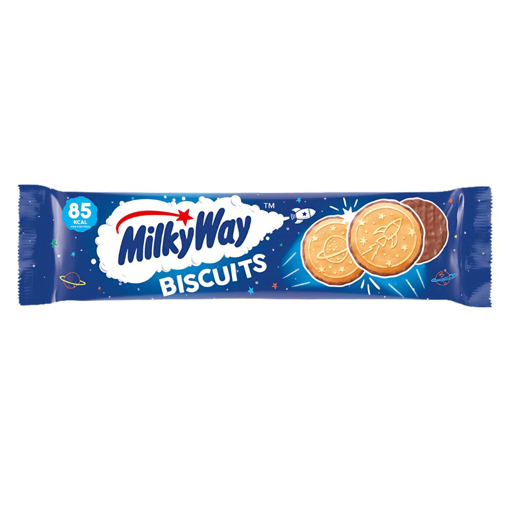 MilkyWay Biscuits, biscotti con cioccolato al latte da 108g