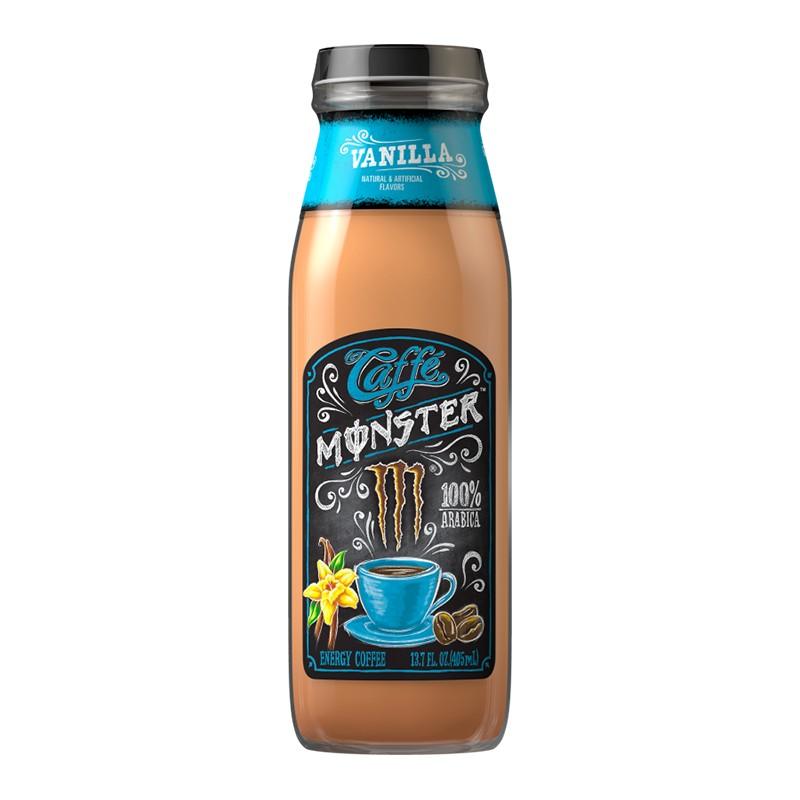 Monster Caffé Vanilla, energy drink al caffè aromatizzato alla vaniglia da 405ml
