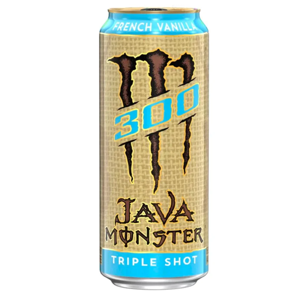 (Monster non da collezione, danneggiata) Monster Java Triple Shot, energy drink al caffè da 444ml