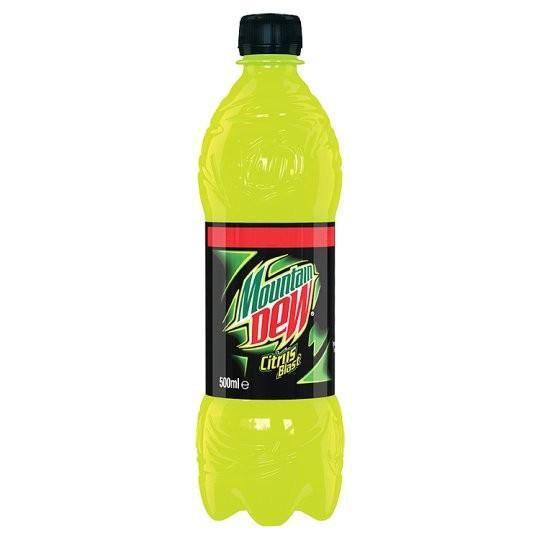 Mountain Dew Citrus Blast, bevanda al limone da 500 ml