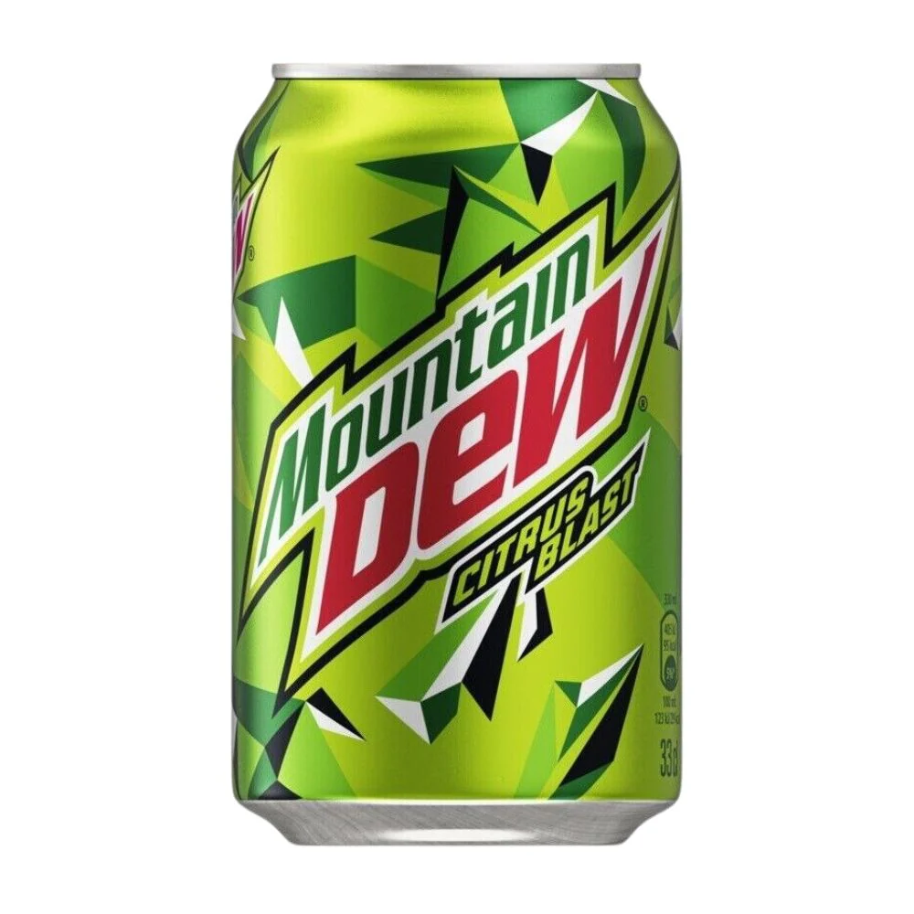 Mountain Dew Citrus Blast, bevanda al gusto di agrumi da 330ml