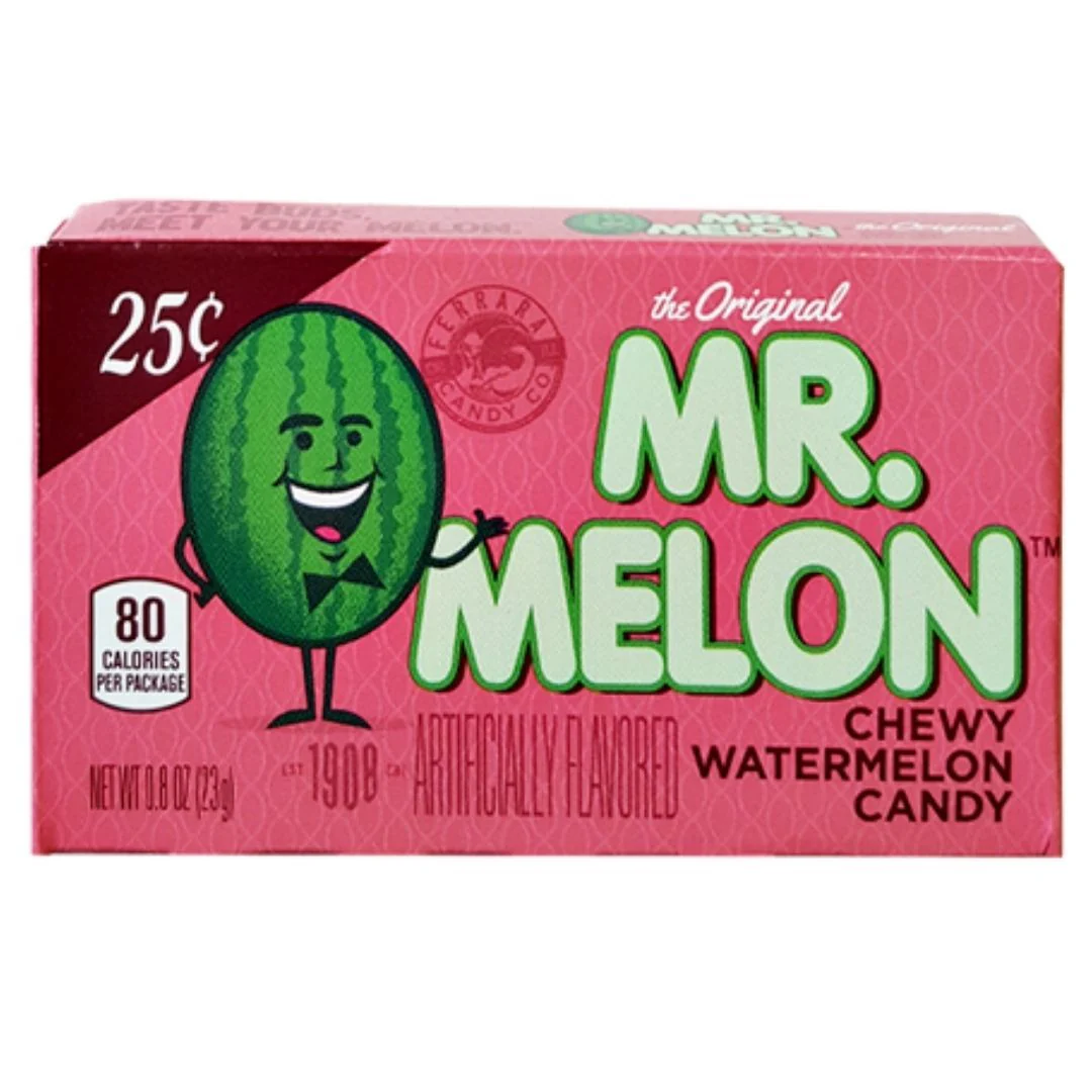 Mr. Melon, caramelle all'anguria da 23g