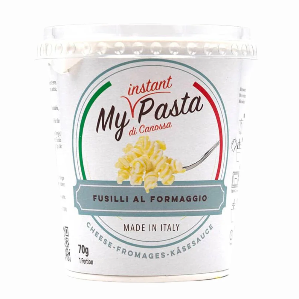 My Instant Pasta Fusilli al Formaggio, pasta al formaggio da 70g
