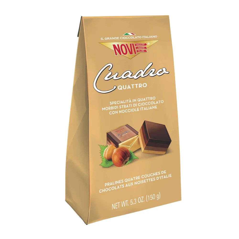 Novi Cuadro Quattro, praline di cioccolato da 150g