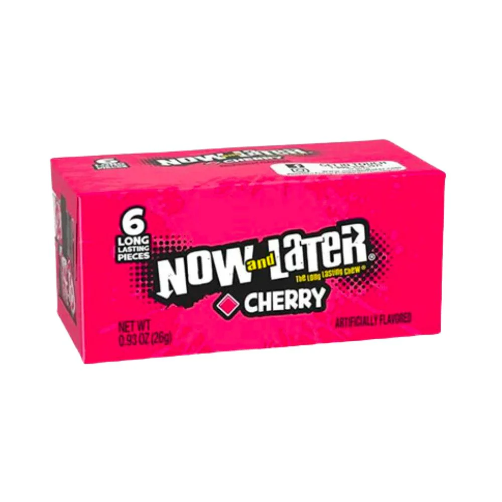Now & Later Cherry, caramella alla ciliegia da 26g