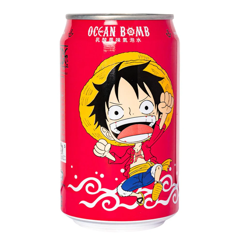 Ocean Bomb Luffy, bevanda frizzante da 330ml