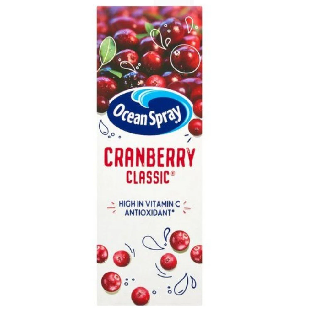 Ocean Spray Cranberry Classic, succo di mirtilli da 1lt