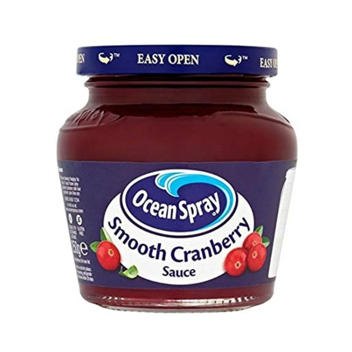 Ocean Spray Smooth Cranberry Sauce, confettura ai mirtilli da 250g