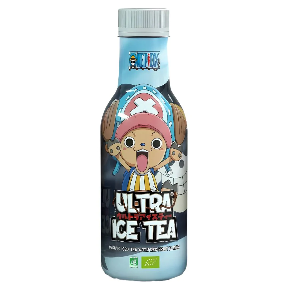 One Piece Ice Tea Chopper, tè al gusto di frutti rossi da 500ml