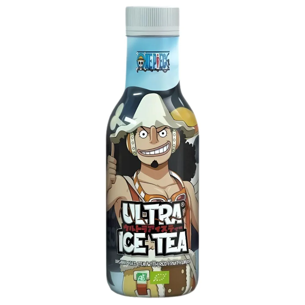 One Piece Ice Tea Usopp, tè al gusto di frutti rossi da 500ml