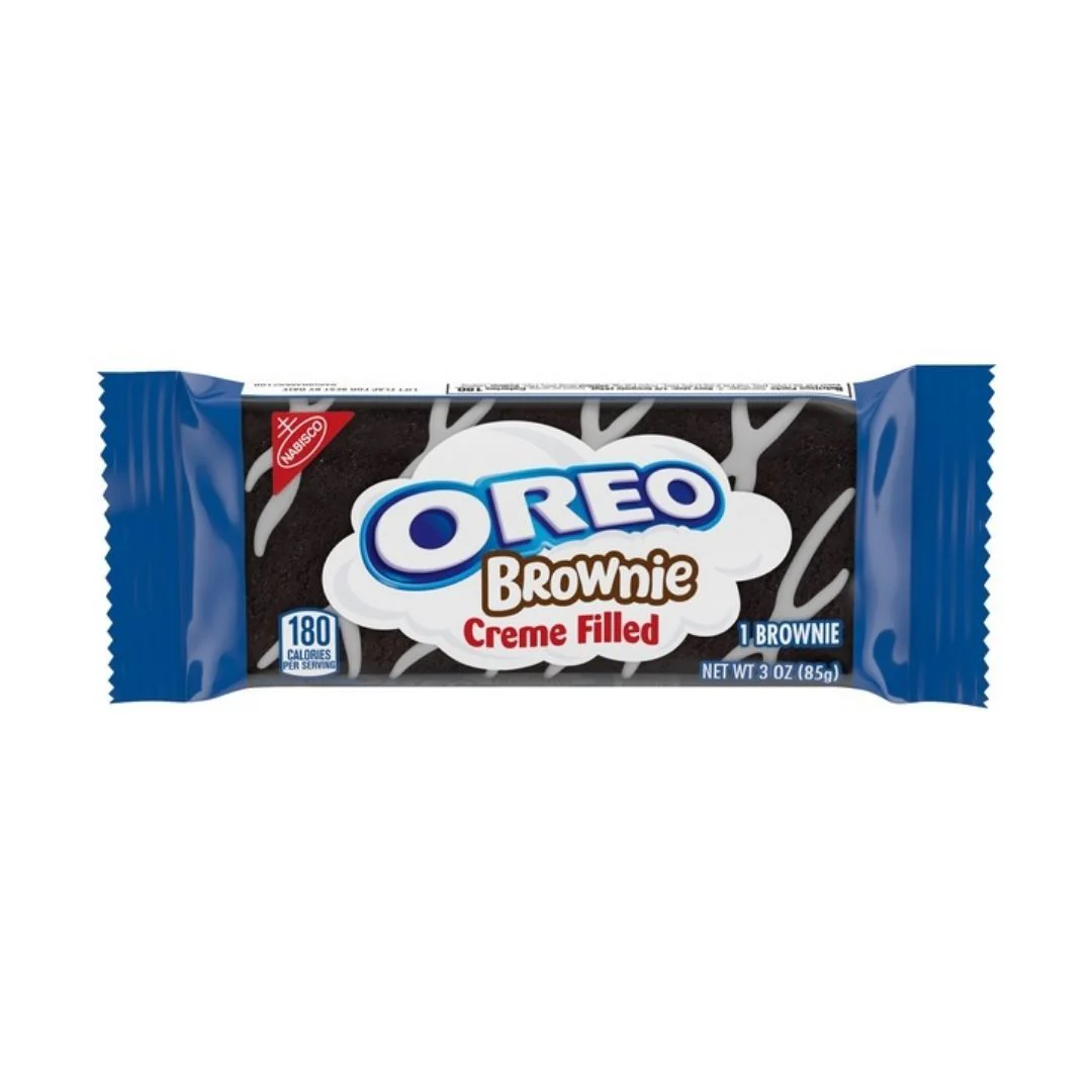 Oreo Brownie Creme Filled, brownies alla crema e cioccolato da 85g